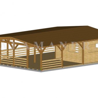 chiosco in legno