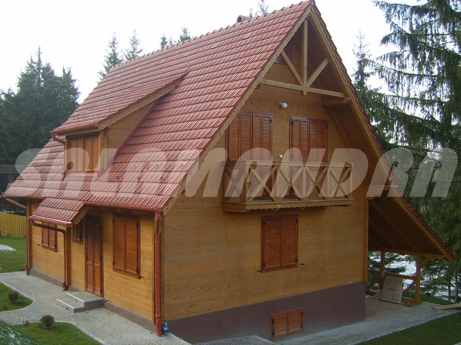 villa in legno villa in legno