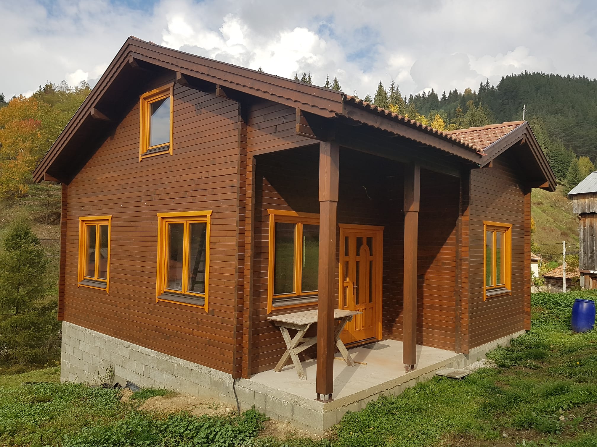 villa in legno Filicudi villa in legno Filicudi