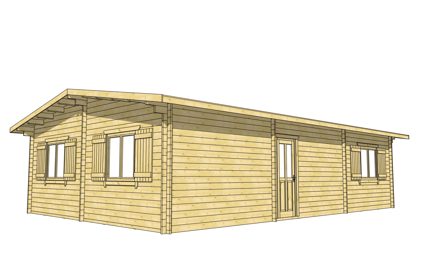 casa in legno